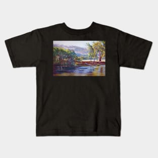 Tranquil Trawool Afternoon Kids T-Shirt